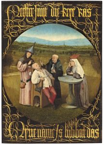 La pietra della pazzia di Bosch nel museo del Prado